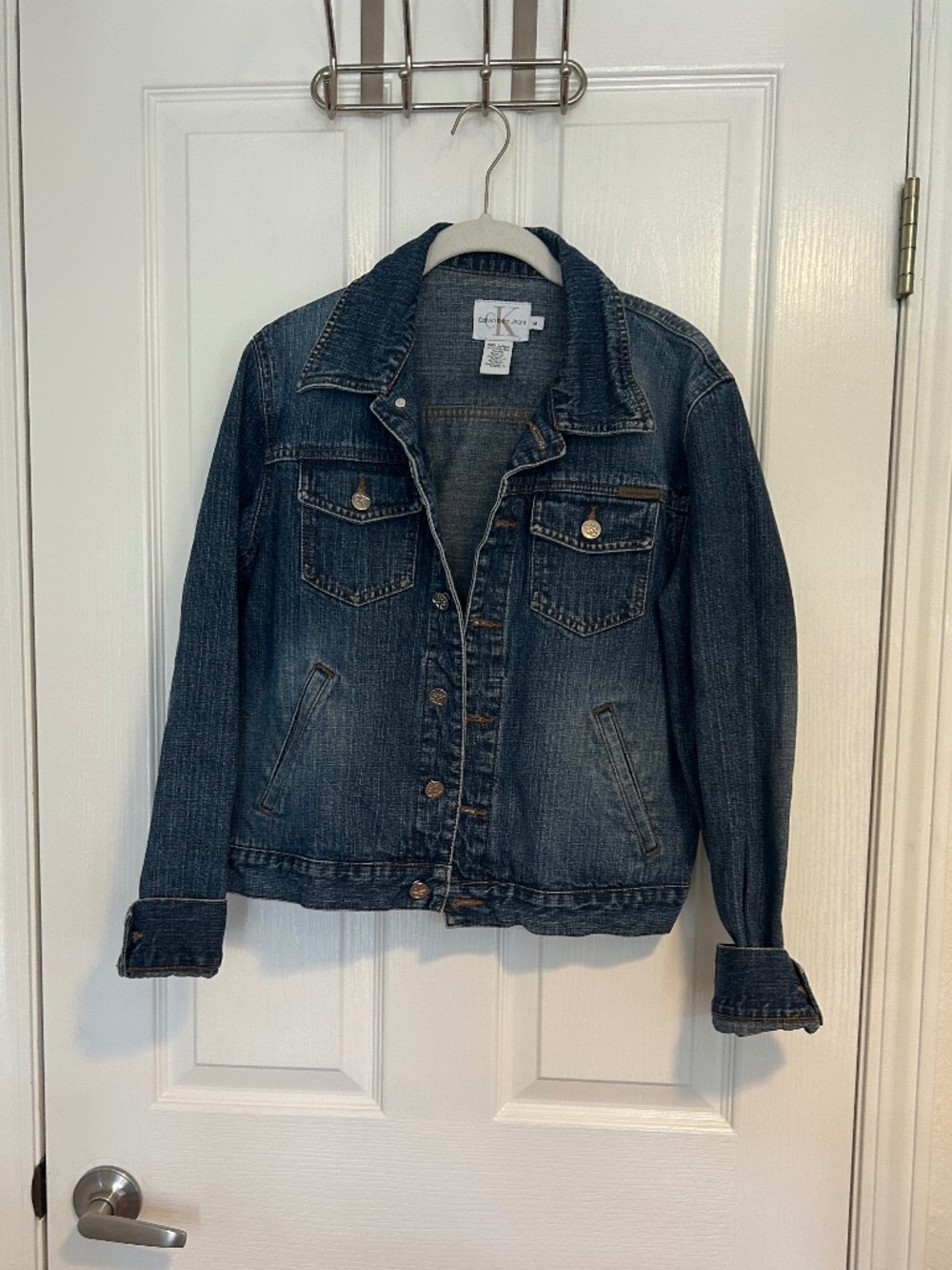 Vintage CK Jeans Women's Denim Jacket Sz M